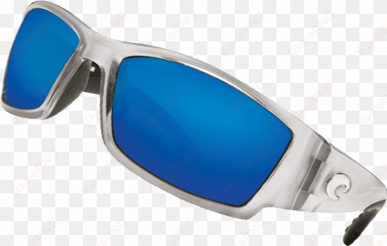 costa del mar corbina silver sunglasses grey lens 580g