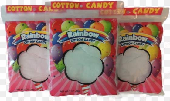cotton candy party themed bag1 oz - cotton candy