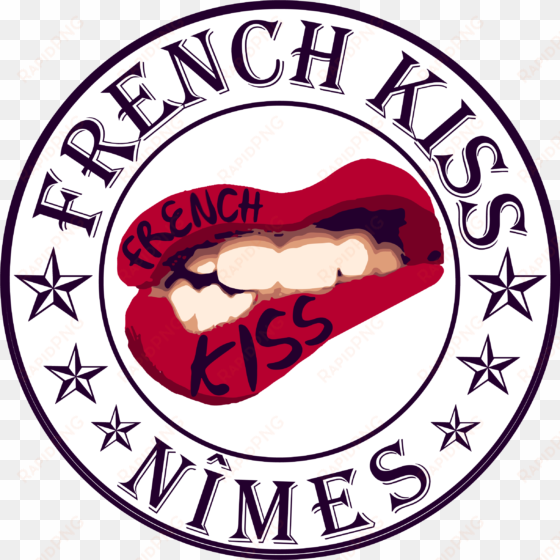 créa du logo french kiss nîmes, association Évènementiel - 3drose db_110014_1 korean war veteran, black and white-drawing
