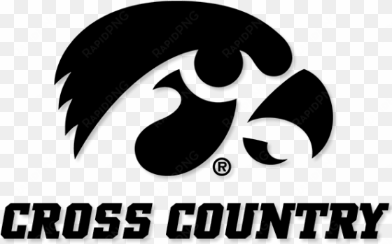cross-country 1 - printable iowa hawkeyes logo
