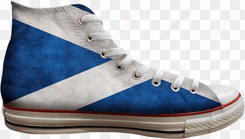 ct all star hi top scottish flag - american flag custom converse