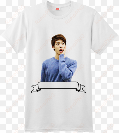 custom screen printed hanes t-shirt - kim seokjin t shirt