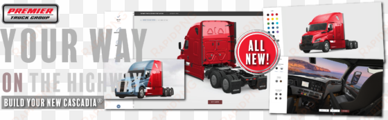 customize your new cascadia online now - premier truck group