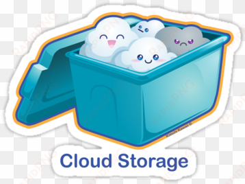 cute cloud storage by - kimchi kawaii