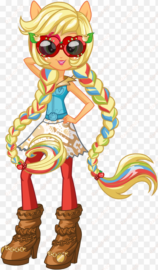cutiepie1112 images mlp eg2 rainbow rocks applejack - Эпл Джек Радужный Рок