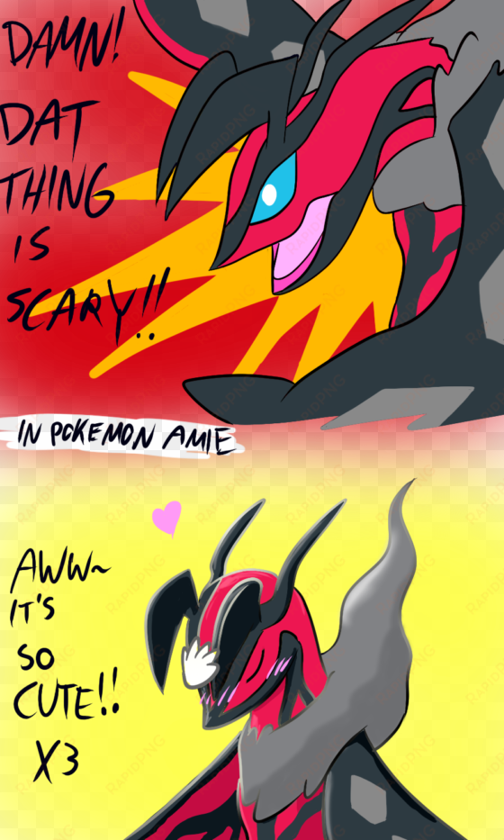 damn dat thing n pcke mon ame ahh it's 50 it cute - yveltal cute