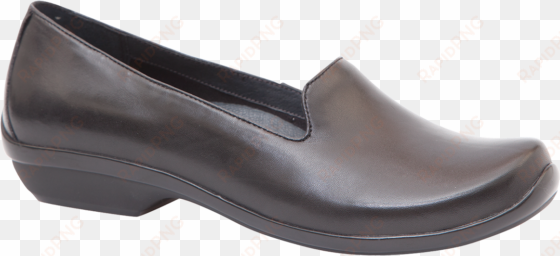 dansko olivia black nappa leather - slip-on shoe