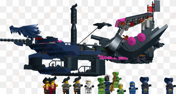 dark bounty - ninjago lego bounty ship