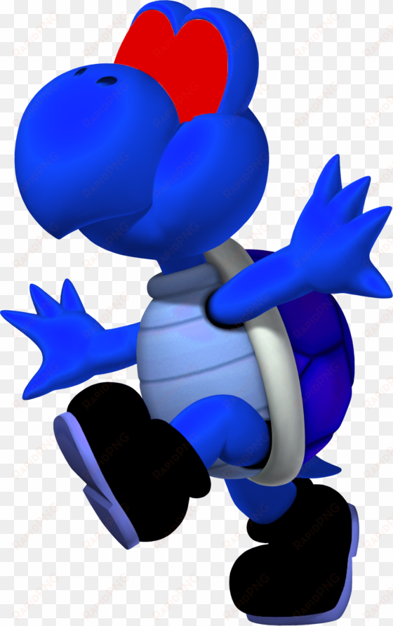 dark koopa troopa - fantendo koopa troopa