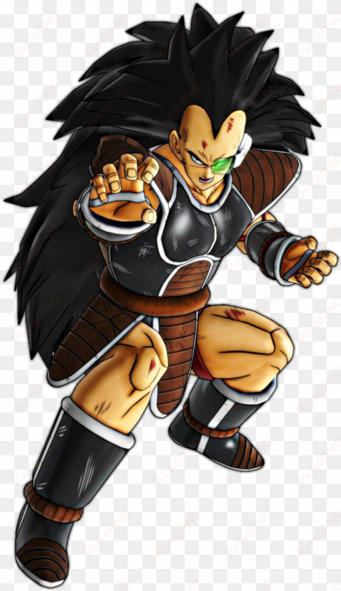 dbz kinect raditz render by - dragon ball z for kinect - xbox 360