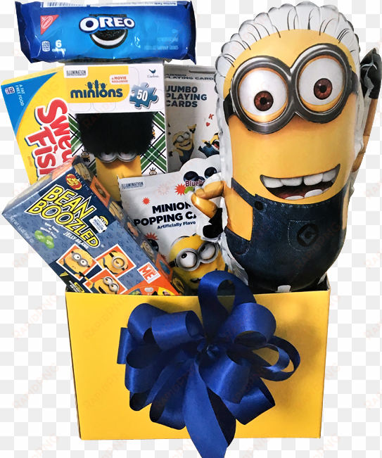deable me minion gift basket - jelly belly beanboozled spinner minion edition jelly