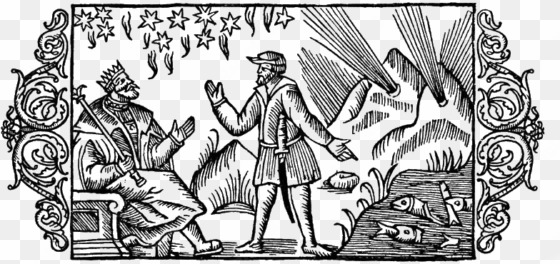 death star apple, woodcuts, mst3k - olaus magnus