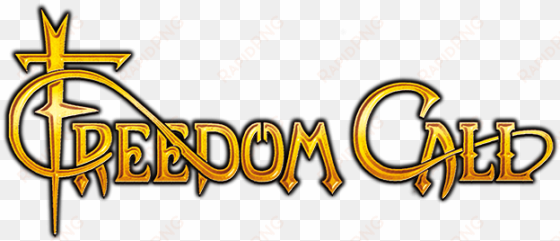 december marry making with freedom call in czech republic - freedom call band logo