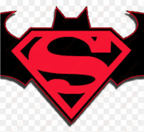 default superman batman logo - superman batman