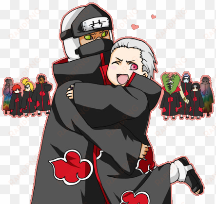 deidara, hidan, hoshigaki kisame, kakuzu, konan, and - kakuhidan