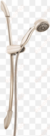 delta 75802sn hand held shower head with 28" slide - delta satin nickel 7-spray shower head 75805sn