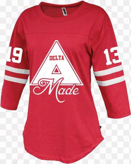 delta sigma theta vintage stripe jersey - sai sigma alpha iota sorority baseball shirt