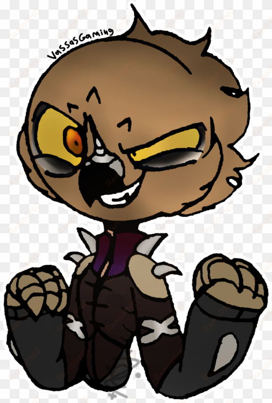 demon form of vanossgaming - cartoon