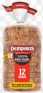 dempster's® 100% whole grains 12 grain bread - dempster's 12 grain bread