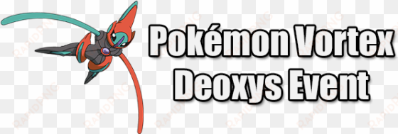 deoxys scavenger hunt header front - pokémon