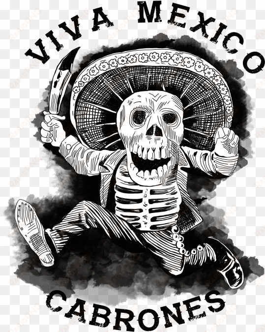 description - viva mexico cabrones sticker