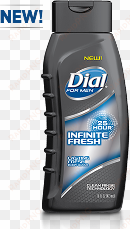 dial® for men infinite fresh body wash - dial hair and body wash