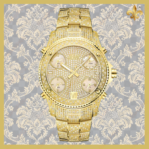 diamond & yellow gold 26mm watch - jbw jb-6213-a watch online in india
