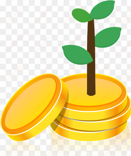 dinheiro-nascendo - investment vector png