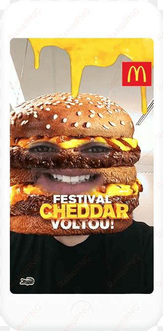 discover - mcdonalds snapchat lens