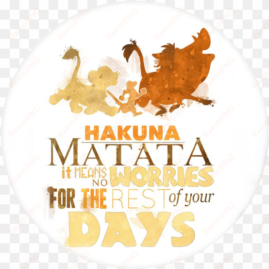 disney pop grip - hakuna matata lion king