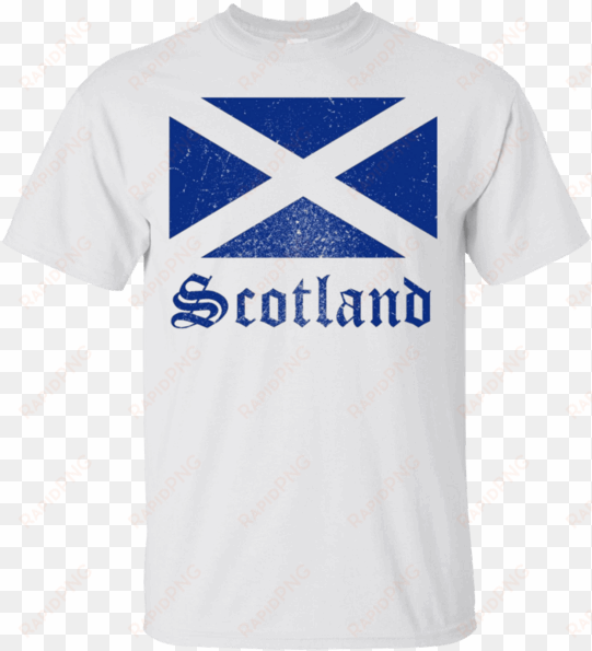 distressed scottish flag scotland national pride t-shirt - aberdeen standard investments scottish open