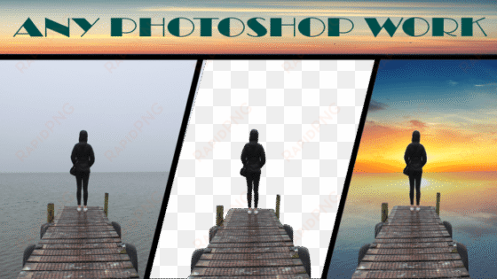 do any photoshop work, edit, resize, logo - silhouette