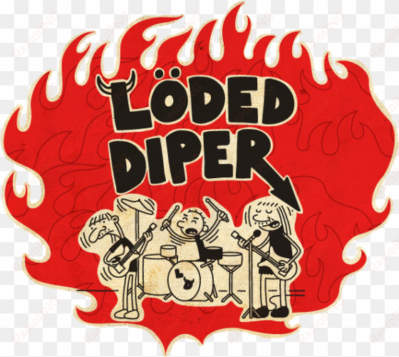 doawk loadeddiper graphic textured c2 - diary of a wimpy kid