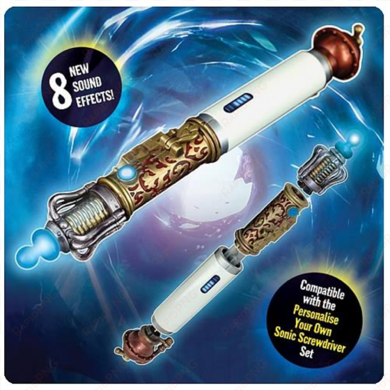 doctor who - doctor who trans temporal screwdriver