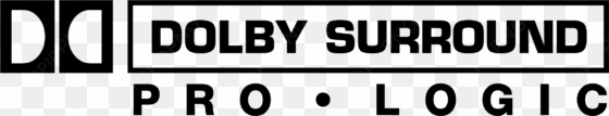 dolby surround pro logic logo png transparent - dolby hx pro logo