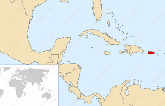 dominican republic highlighted on map