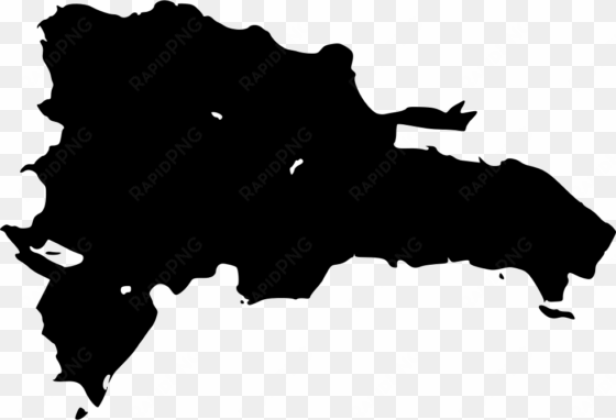 dominican republic - - map of dominican republic with capital