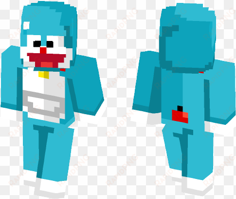 doraemon - flash reverso new 52 skin minecraft
