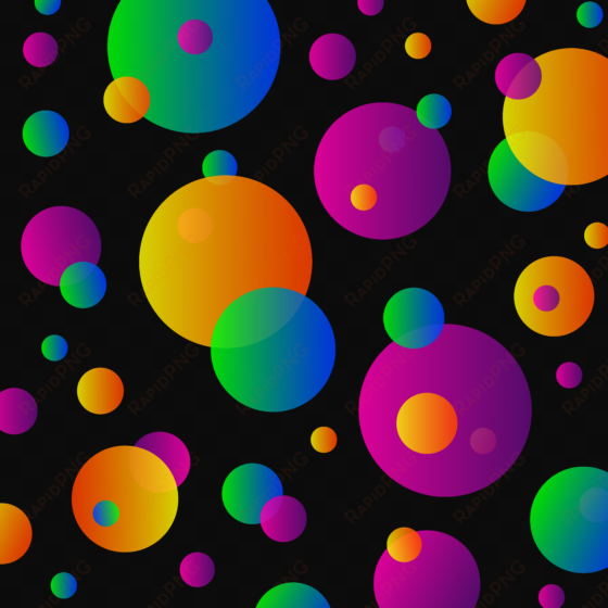 dots clipart colorful circle