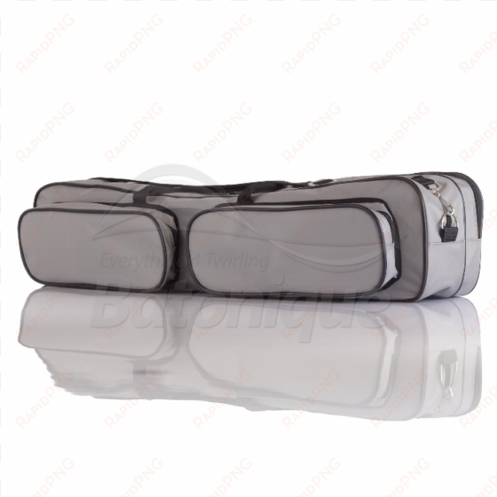 double baton bag grey - garment bag