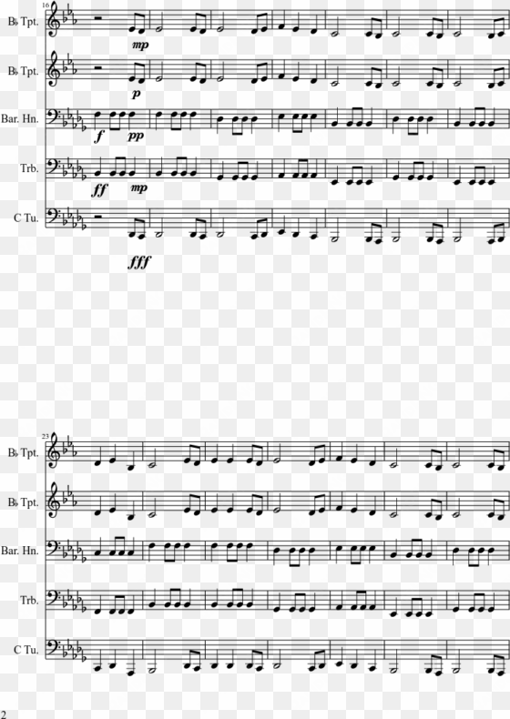 dovahkiin brass quintet sheet music composed by arr - wind waker title theme violin