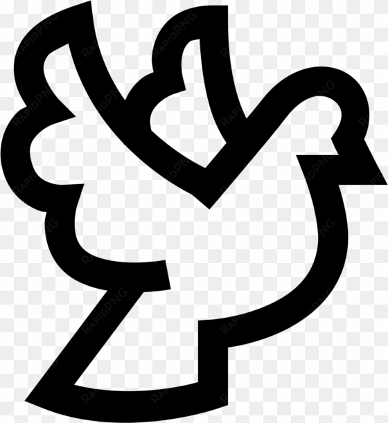 dove clipart icon - dove icon