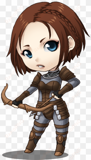 dragon age origins - dragon age leliana chibi