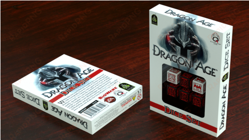 dragon age role playing game - dice set