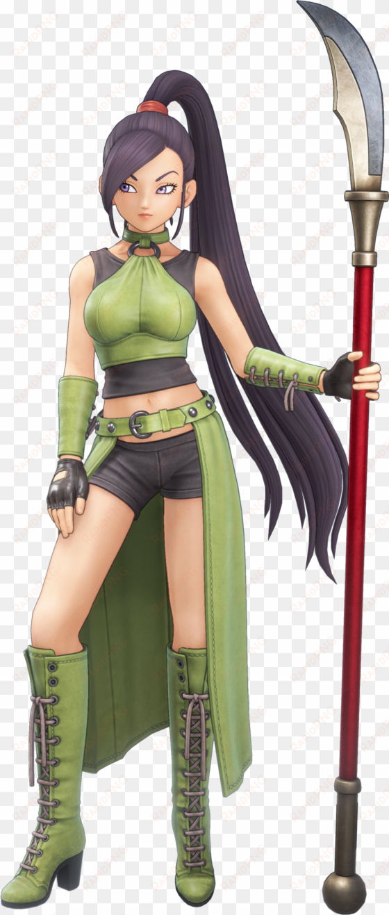 dragon quest 11 artwork - jade dragon quest xi