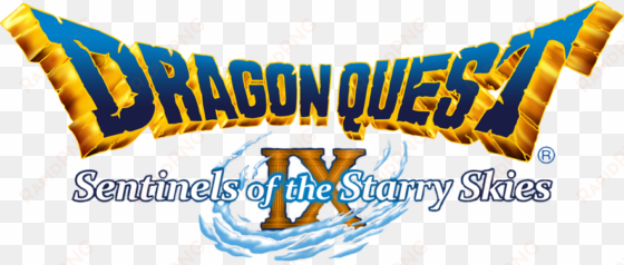 dragon quest ix logos - dragon quest ix sentinels