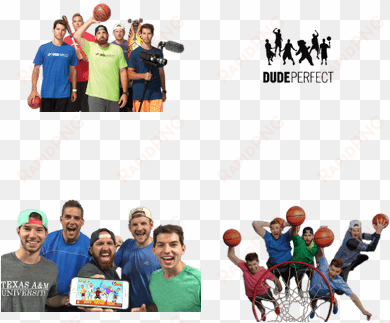 dude perfect logo tote bag