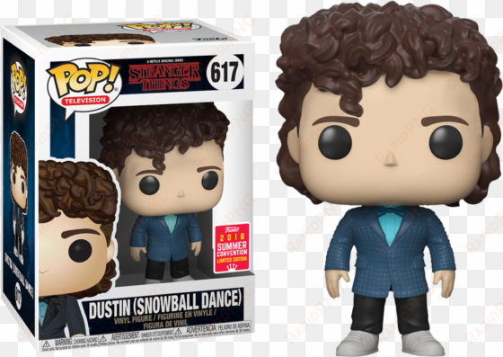 dustin in snow ball outfit funko pop vinyl figure - funko pop dustin stranger things