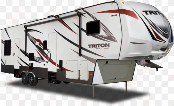 dutchmen rv triton toy hauler fifth wheels - triton voltage toy hauler