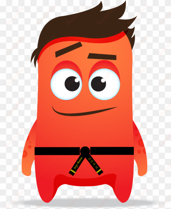 earn dojo karate belts and rewards - class dojo red monster